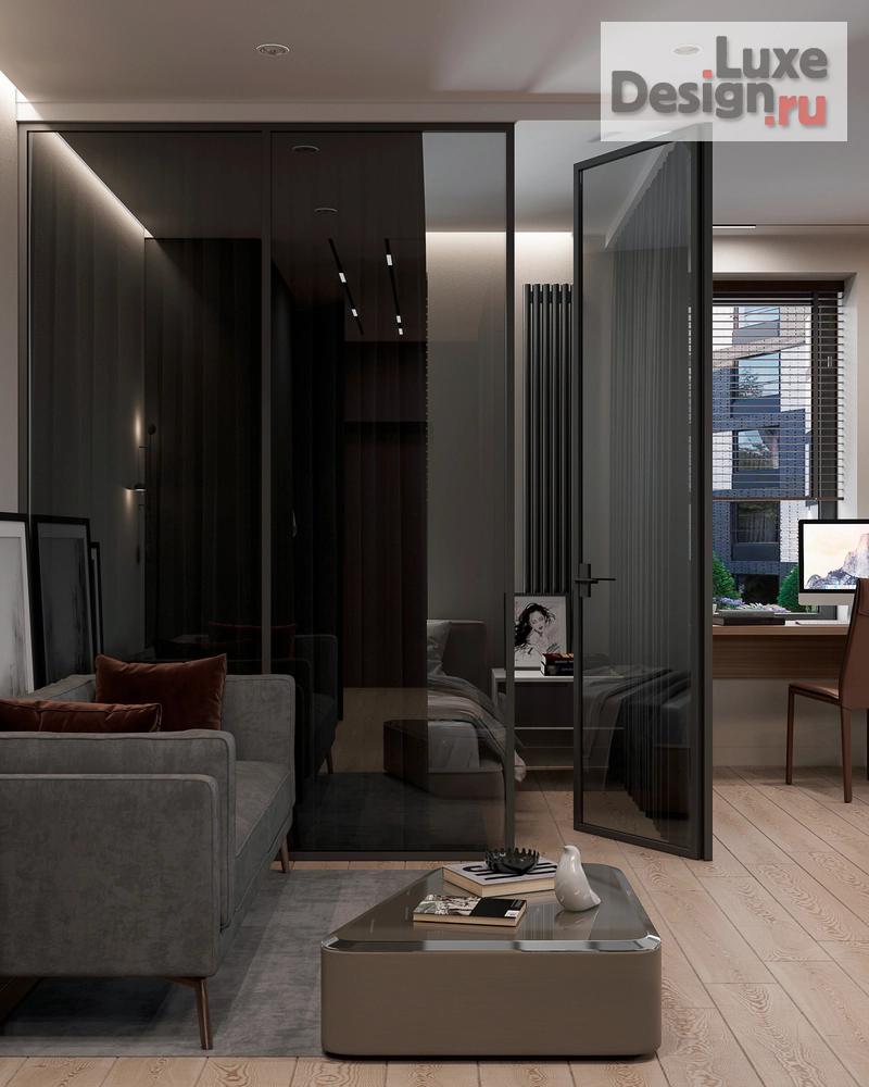 Дизайн интерьера двухкомнатной квартиры "Дизайн интерьера Нахимовский " (фото 5)