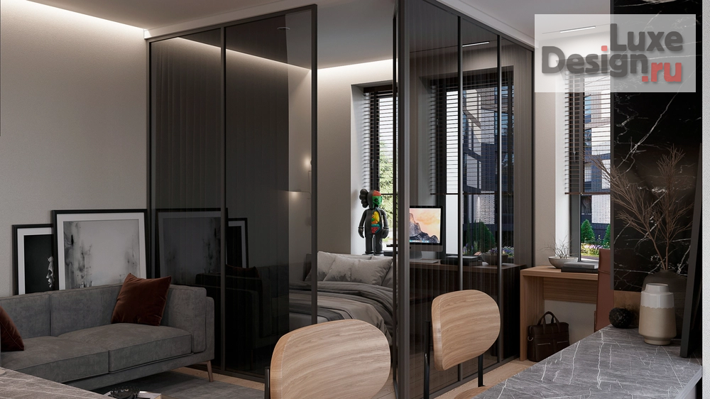 Дизайн интерьера двухкомнатной квартиры "Дизайн интерьера Нахимовский " (фото 6)