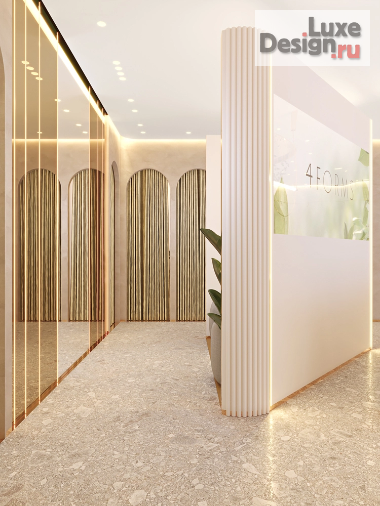 Дизайн интерьера бутика "Дизайн бутик 4FORMS" (фото 10) от дизайнера Екатерина Архдетали Дизайн интерьера бутика "Дизайн бутик 4FORMS" (фото 10)