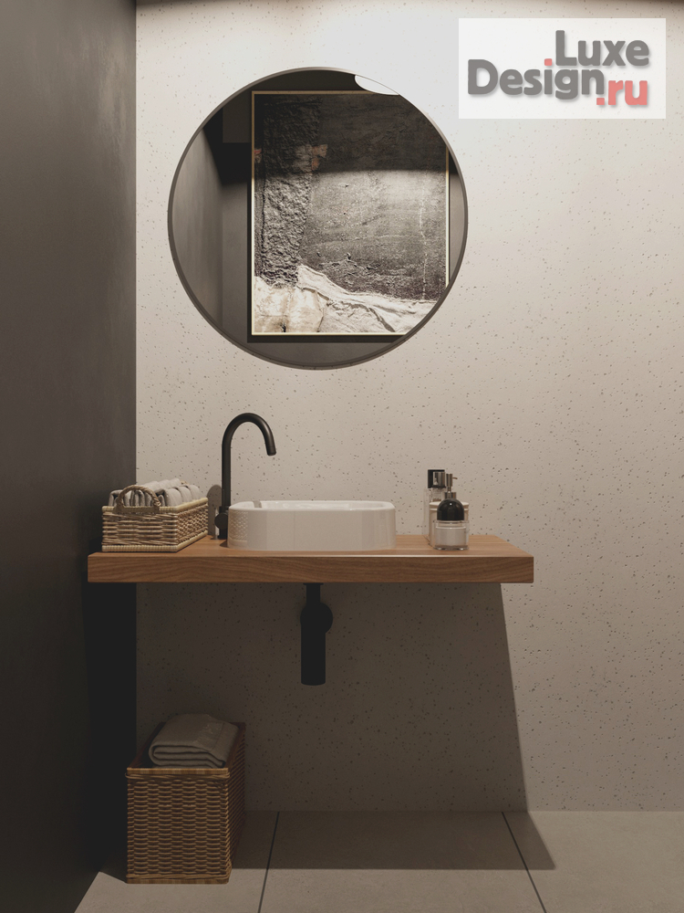 Дизайн интерьера салона красоты "Дизайн проект интерьера Барбершопа" (фото 4) от дизайнера Екатерина Архдетали Дизайн интерьера салона красоты "Дизайн проект интерьера Барбершопа" (фото 4)