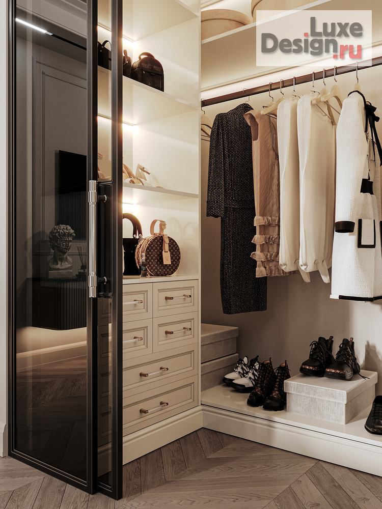 Дизайн интерьера двухкомнатной квартиры "Дизайн квартиры ЖК Династия" (фото 19) от дизайнера Екатерина Архдетали Дизайн интерьера двухкомнатной квартиры "Дизайн квартиры ЖК Династия" (фото 19)