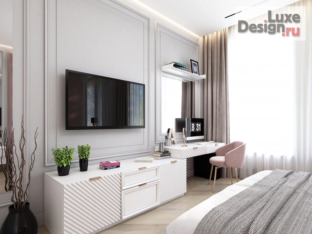 Дизайн интерьера трехкомнатной квартиры "Дизайн квартиры п. Сосенское" (фото 13)