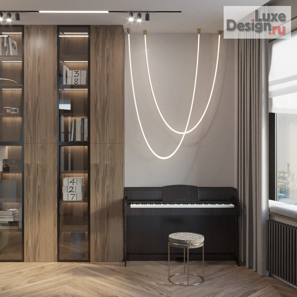 Дизайн интерьера двухкомнатной квартиры "Дизайн квартиры Видное " (фото 3)