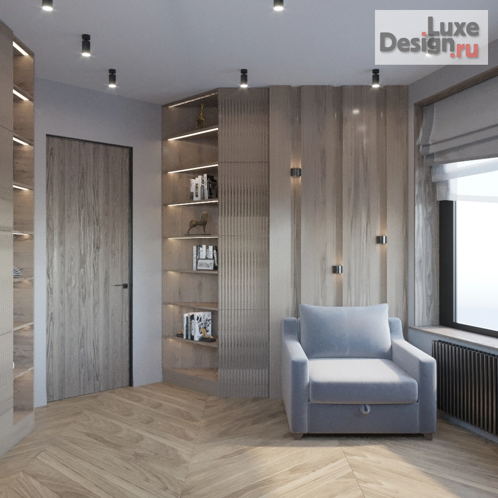 Дизайн интерьера двухкомнатной квартиры "Дизайн квартиры Видное " (фото 6)