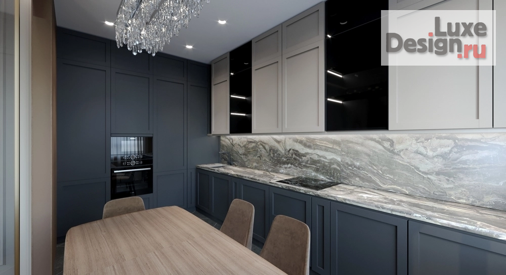 Дизайн интерьера двухкомнатной квартиры "Дизайн Ленинградское ш" (фото 11)