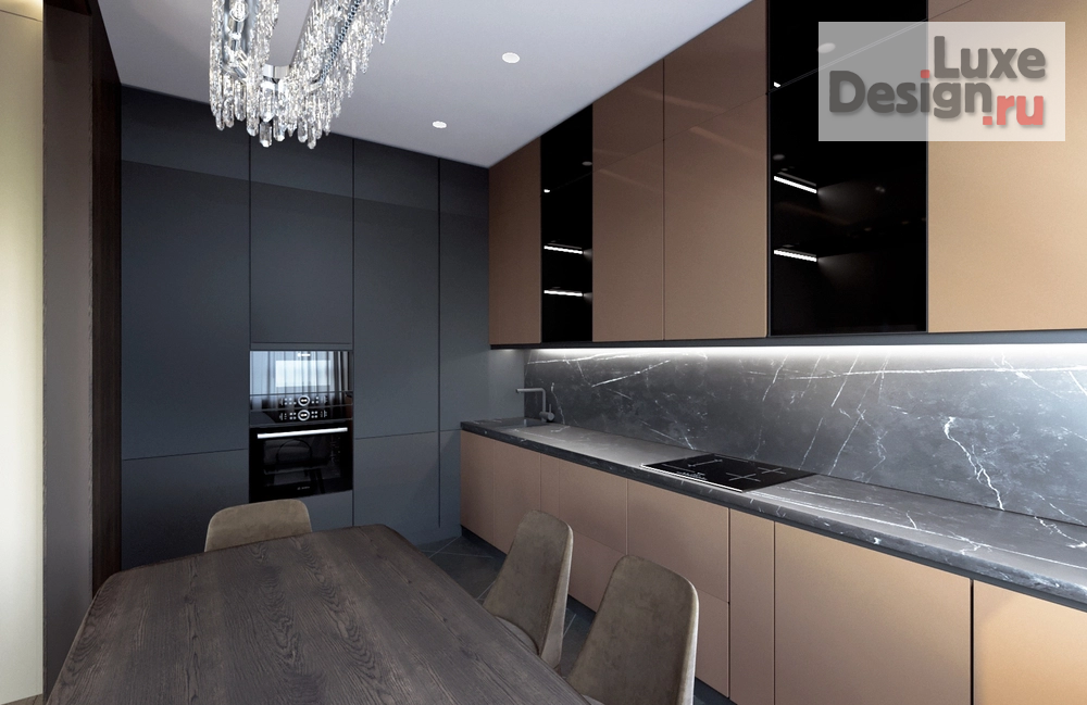 Дизайн интерьера двухкомнатной квартиры "Дизайн Ленинградское ш" (фото 12)