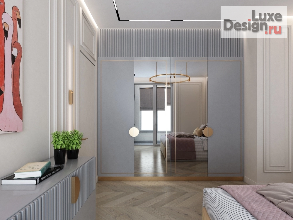 Дизайн интерьера трехкомнатной квартиры "Дизайн квартиры п. Сосенское" (фото 18)