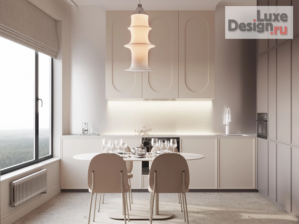 Дизайн интерьера трехкомнатной квартиры "ЖК Остров Нижние Мневники" (фото 21)