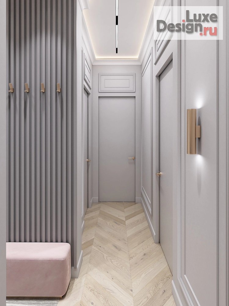 Дизайн интерьера трехкомнатной квартиры "Дизайн квартиры п. Сосенское" (фото 22)
