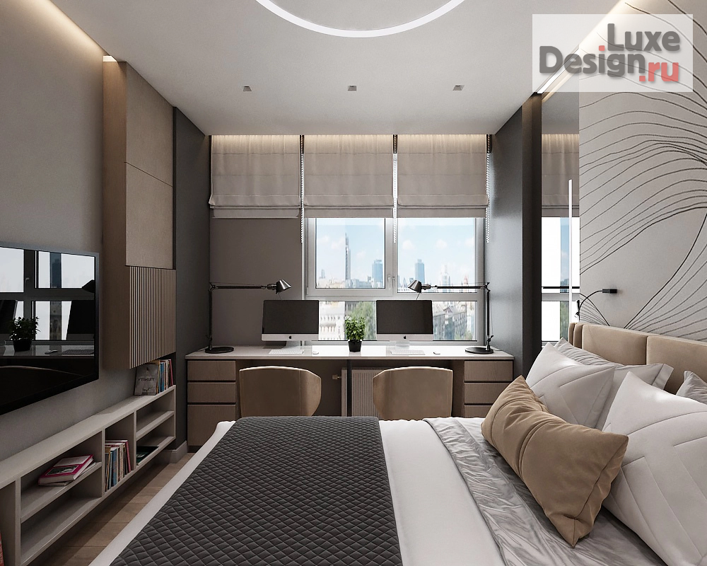 Дизайн интерьера двухкомнатной квартиры "Дизайн квартиры Химки" (фото 12)