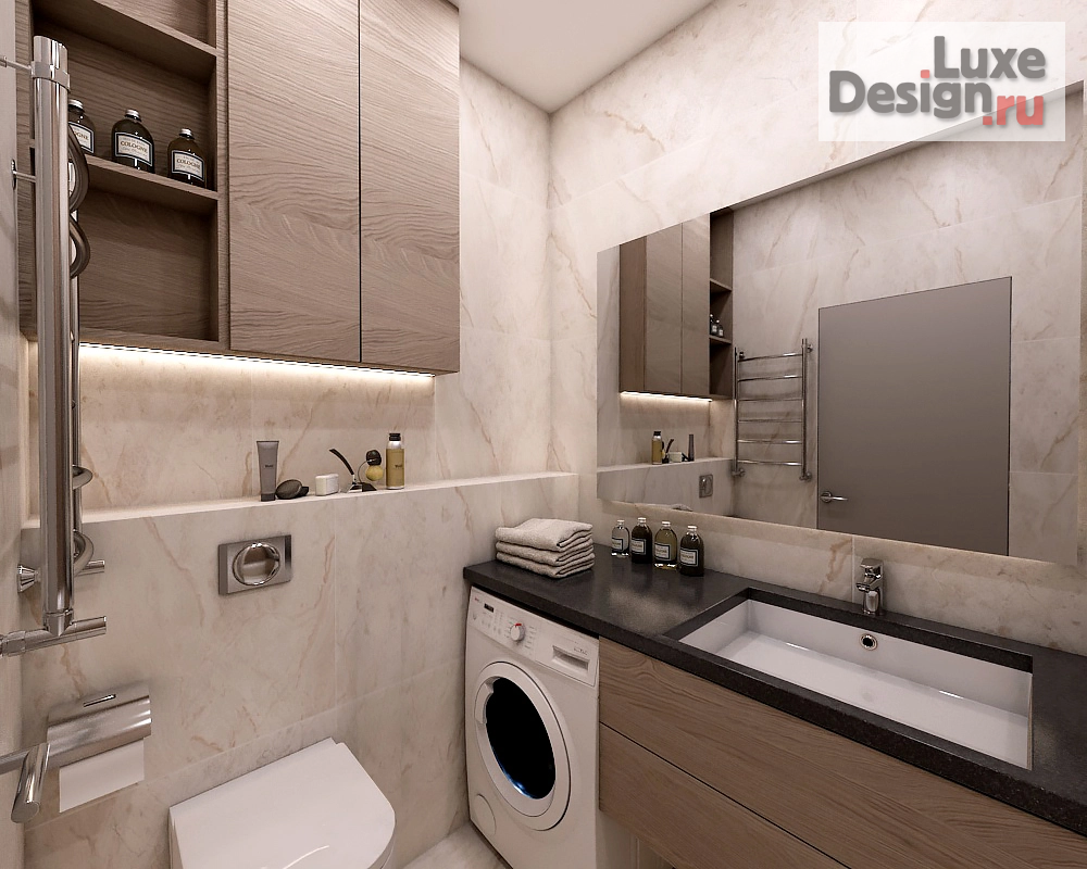 Дизайн интерьера двухкомнатной квартиры "Дизайн квартиры Химки" (фото 14)