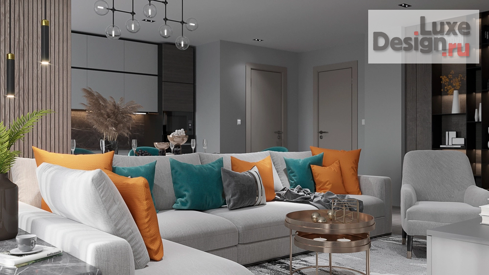 Дизайн интерьера комнаты "Дизайн гостиной" (фото 1)