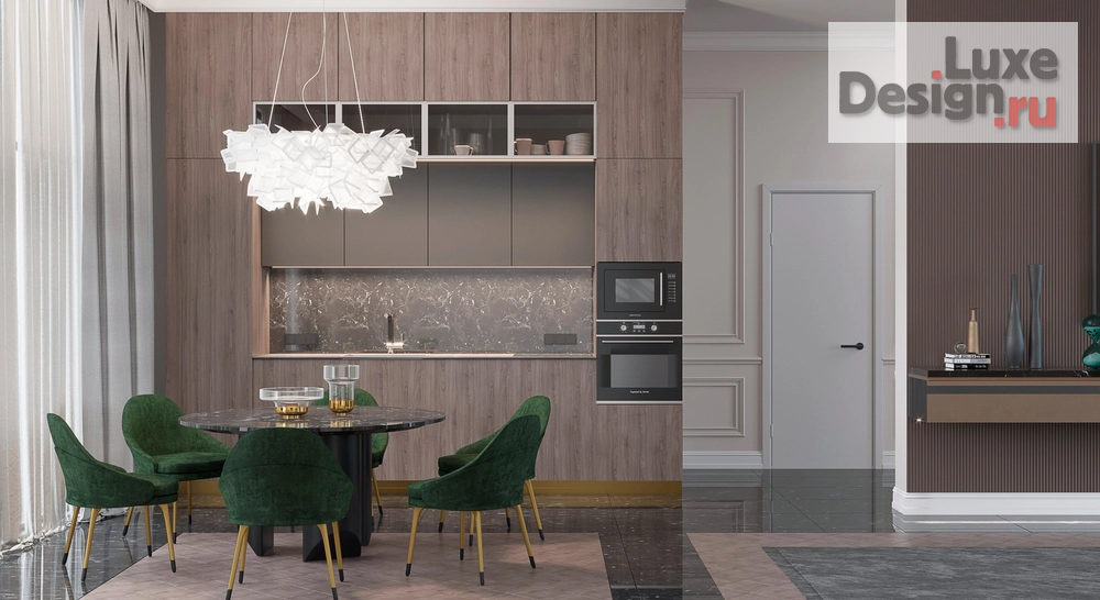 Дизайн интерьера трехкомнатной квартиры "Дизайн интерьера квартиры" (фото 4)