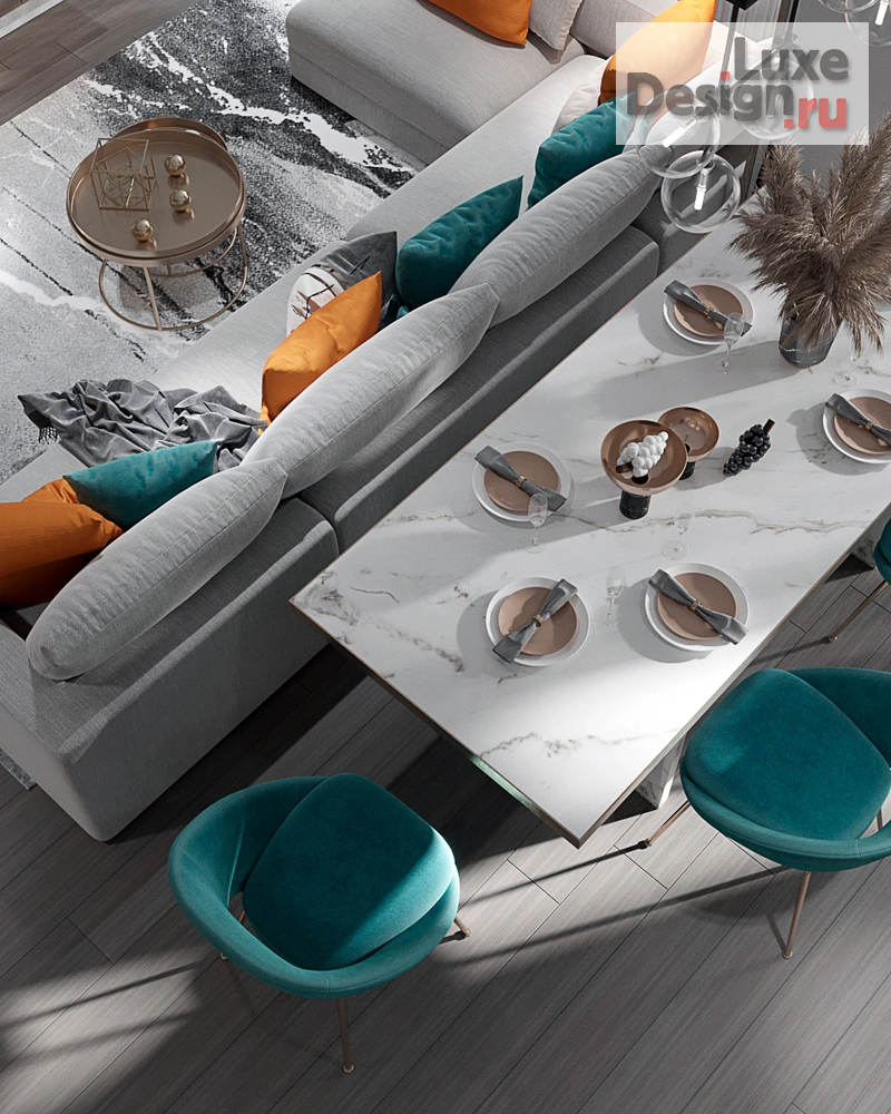 Дизайн интерьера комнаты "Дизайн гостиной" (фото 7)