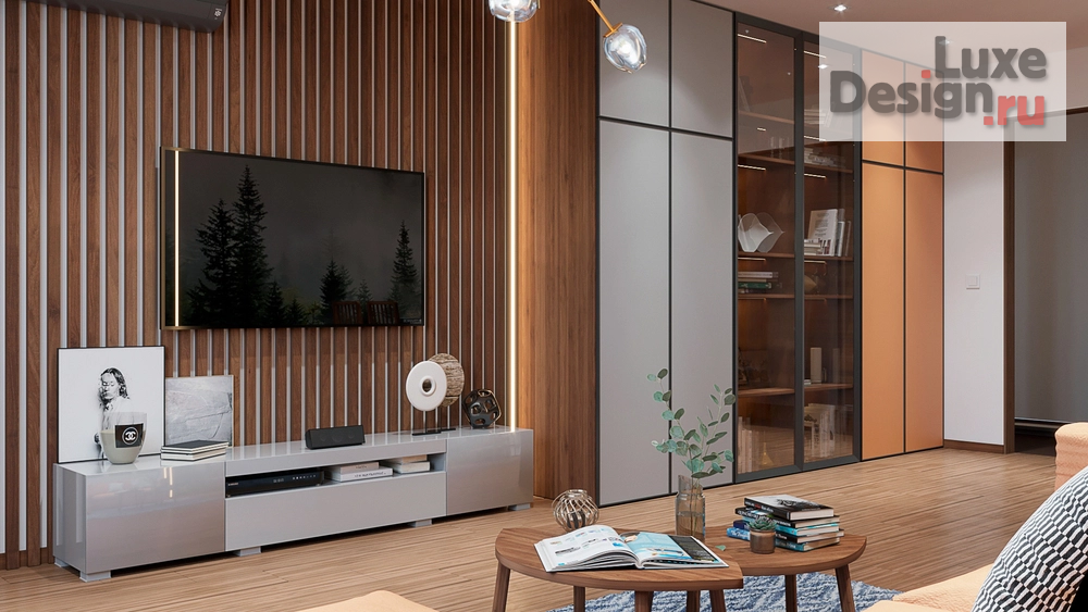 Дизайн интерьера трехкомнатной квартиры "Дизайн проект Люберцы" (фото 10)