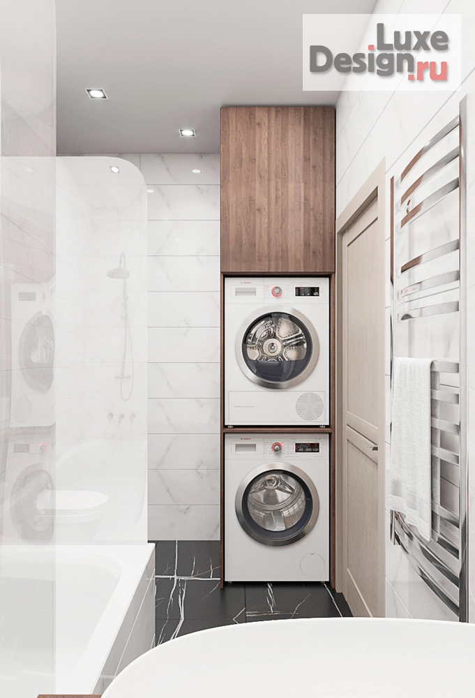 Дизайн интерьера двухкомнатной квартиры "Дизайн рязанский проспект" (фото 10)