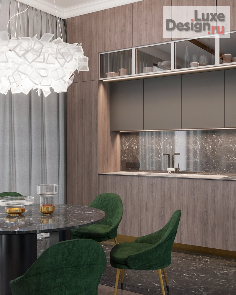 Дизайн интерьера трехкомнатной квартиры "Дизайн интерьера квартиры" (фото 12)