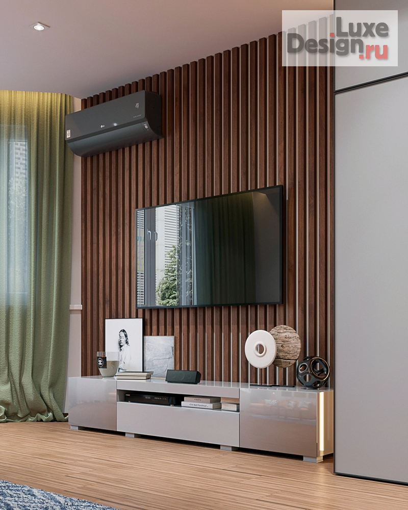 Дизайн интерьера трехкомнатной квартиры "Дизайн проект Люберцы" (фото 13)