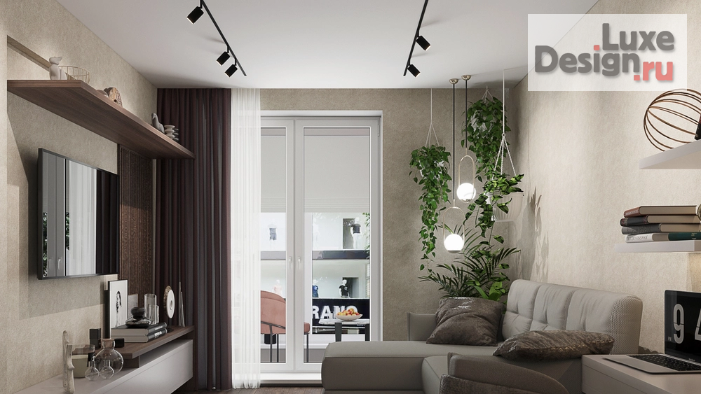 Дизайн интерьера двухкомнатной квартиры "Дизайн рязанский проспект" (фото 13)