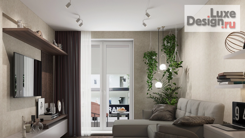 Дизайн интерьера двухкомнатной квартиры "Дизайн рязанский проспект" (фото 14)