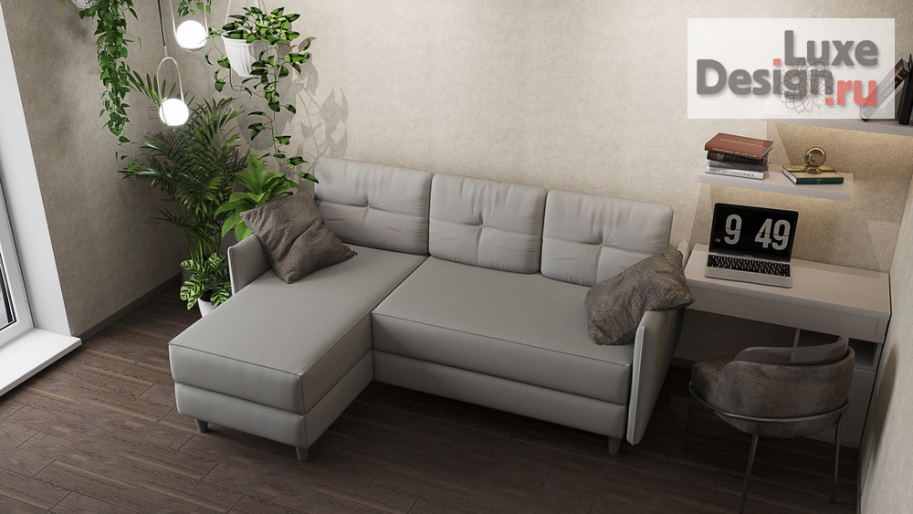 Дизайн интерьера двухкомнатной квартиры "Дизайн рязанский проспект" (фото 15)