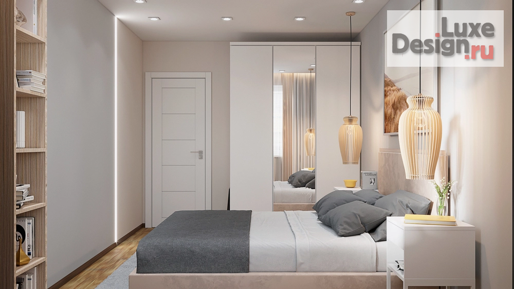 Дизайн интерьера трехкомнатной квартиры "Дизайн проект Люберцы" (фото 17)