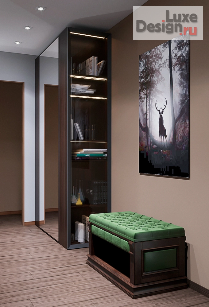 Дизайн интерьера трехкомнатной квартиры "Дизайн проект Люберцы" (фото 25)