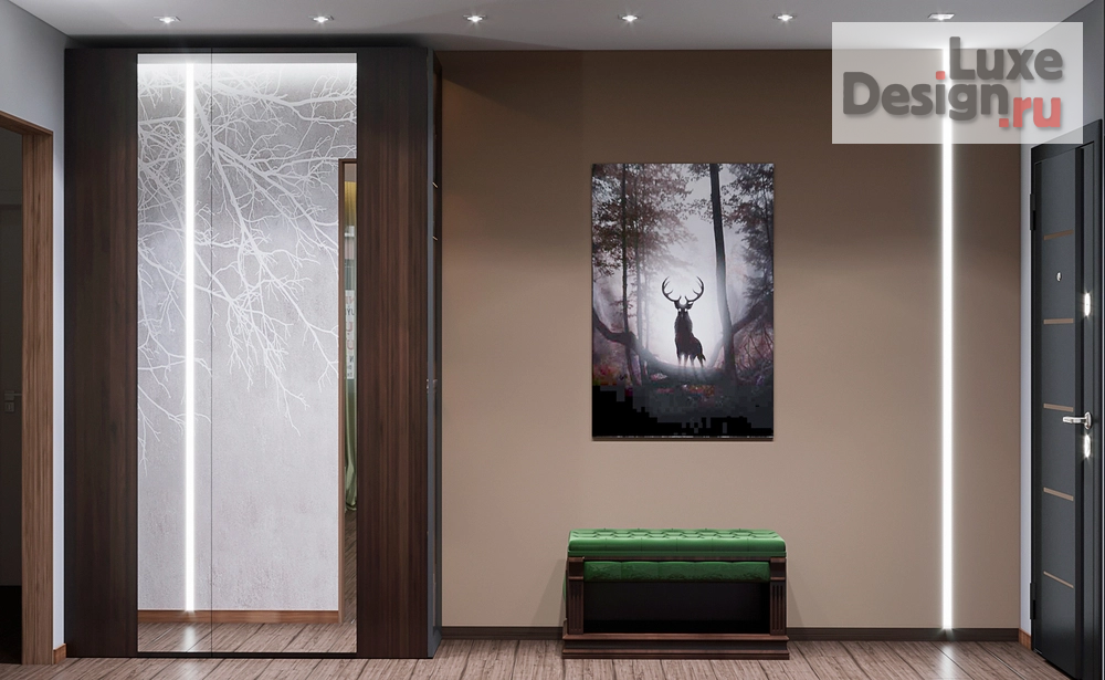 Дизайн интерьера трехкомнатной квартиры "Дизайн проект Люберцы" (фото 26)