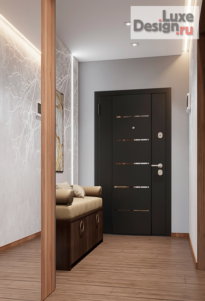 Дизайн интерьера трехкомнатной квартиры "Дизайн проект Люберцы" (фото 28)