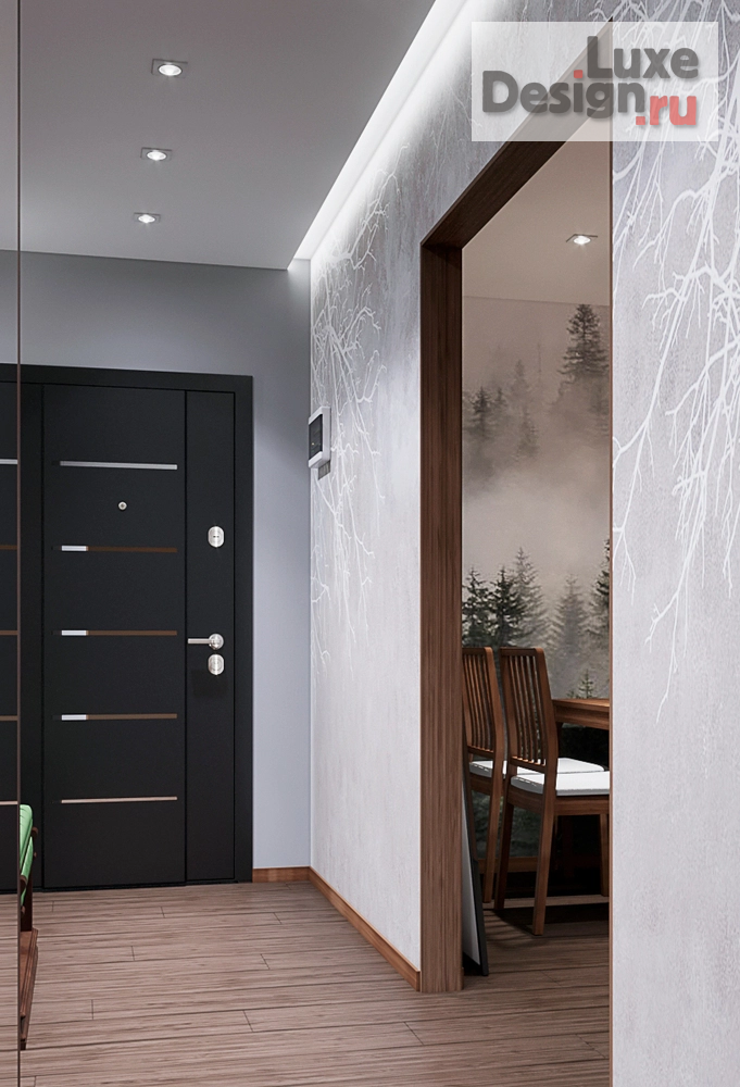 Дизайн интерьера трехкомнатной квартиры "Дизайн проект Люберцы" (фото 31)