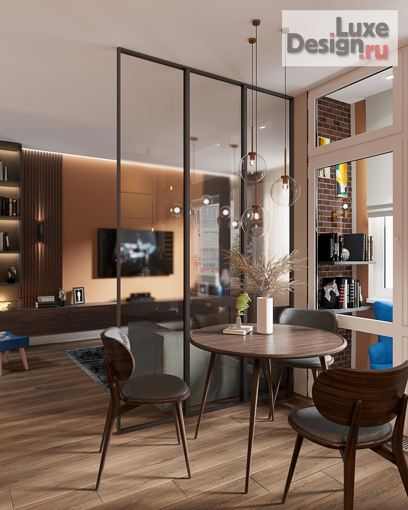 Дизайн интерьера трехкомнатной квартиры "Дизайн квартиры" (фото 27)