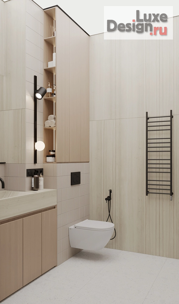 Дизайн интерьера однокомнатной квартиры "Юнион Парк" (фото 20)