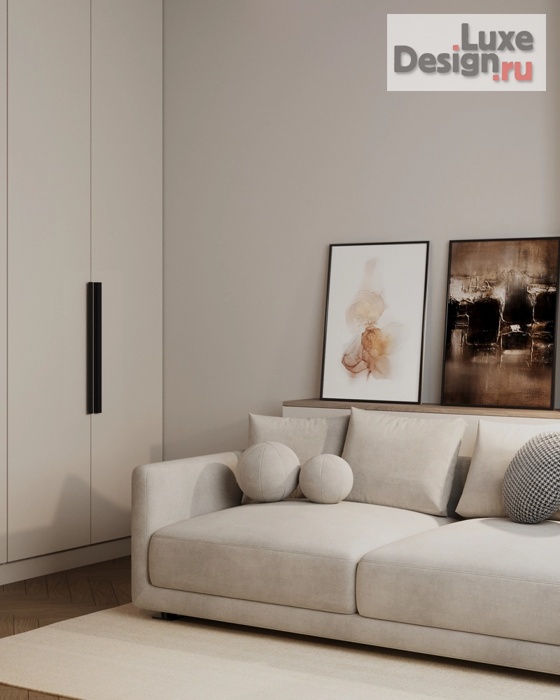 Дизайн интерьера трехкомнатной квартиры "ЖК Небо " (фото 15)