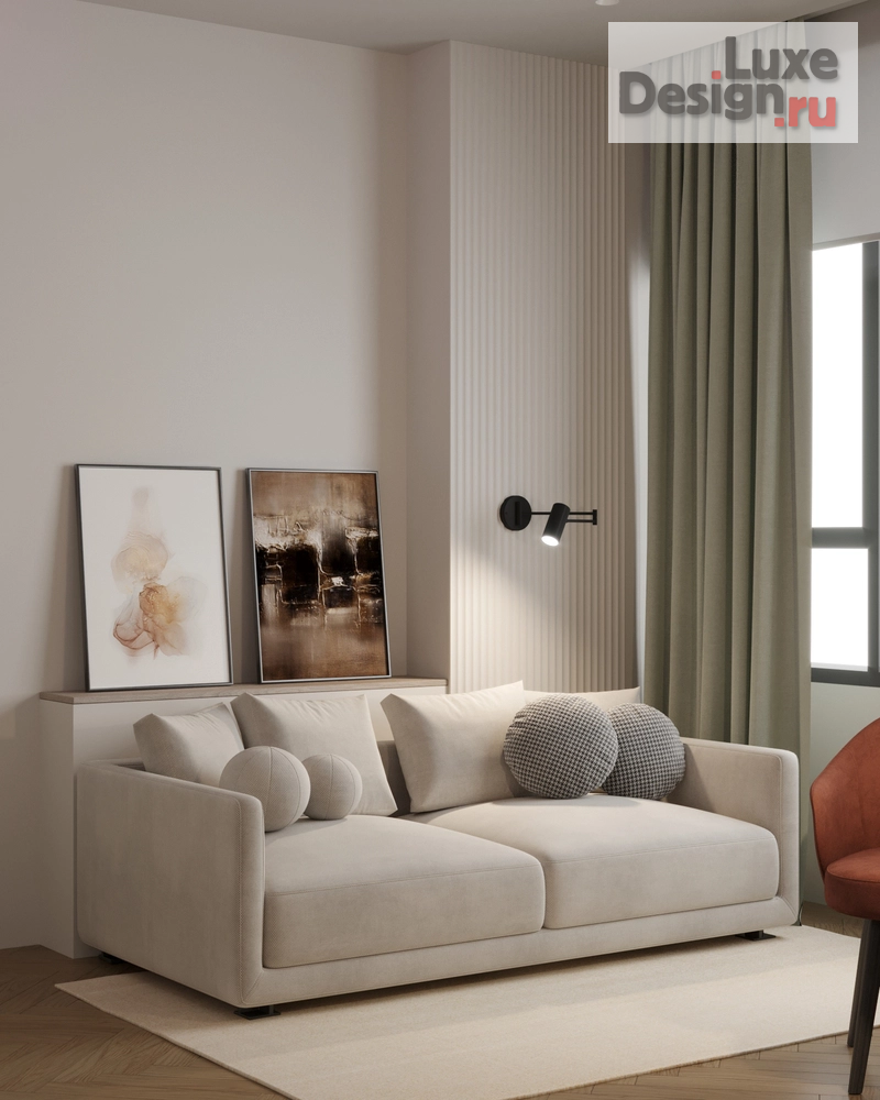 Дизайн интерьера трехкомнатной квартиры "ЖК Небо " (фото 11)