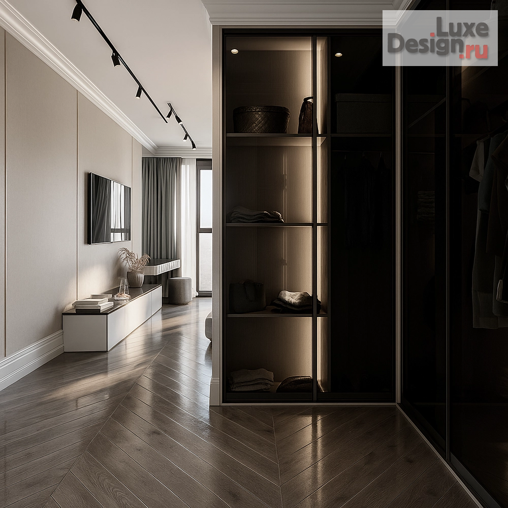 Дизайн интерьера трехкомнатной квартиры "Трехкомнатная квартира в ЖК Sky House" (фото 15)