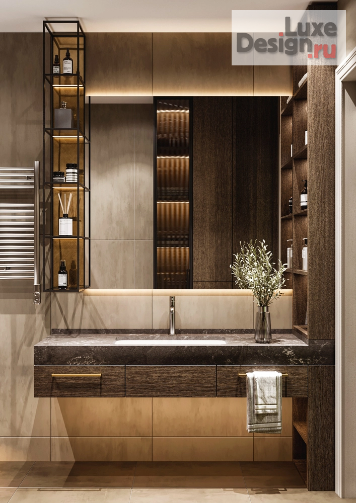 Дизайн интерьера двухкомнатной квартиры "ЖК Небо" (фото 11)