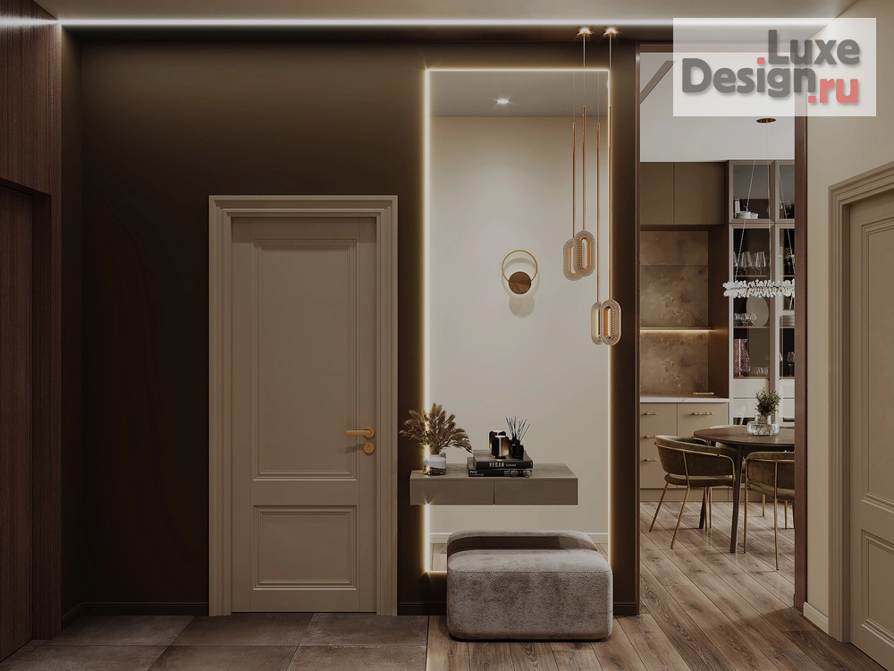 Дизайн интерьера двухкомнатной квартиры "ЖК Небо" (фото 14)