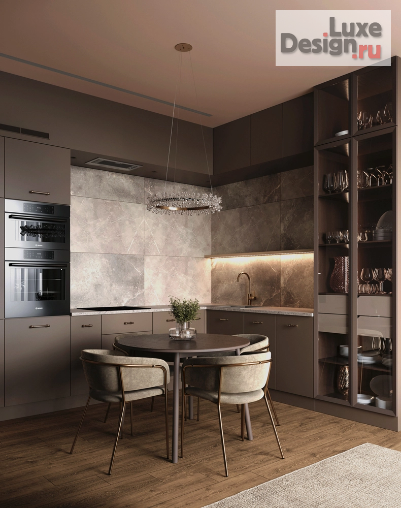 Дизайн интерьера двухкомнатной квартиры "ЖК Небо" (фото 9)