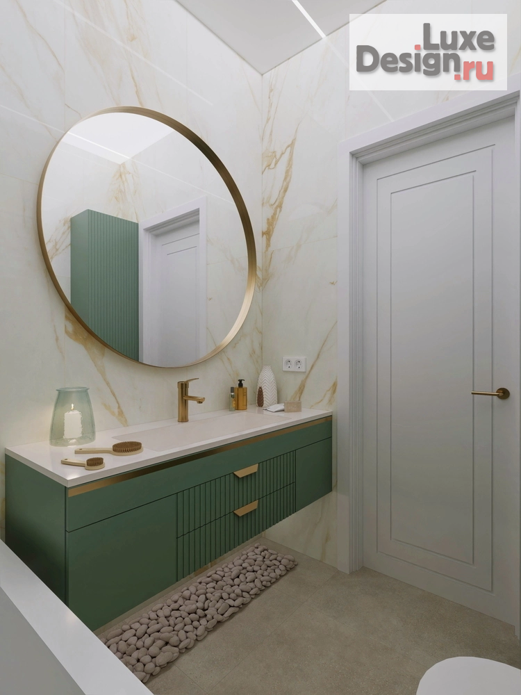 Дизайн интерьера трехкомнатной квартиры "ЖК Гранд Империал, квартира для семьи из 3-х человек" (фото 27)