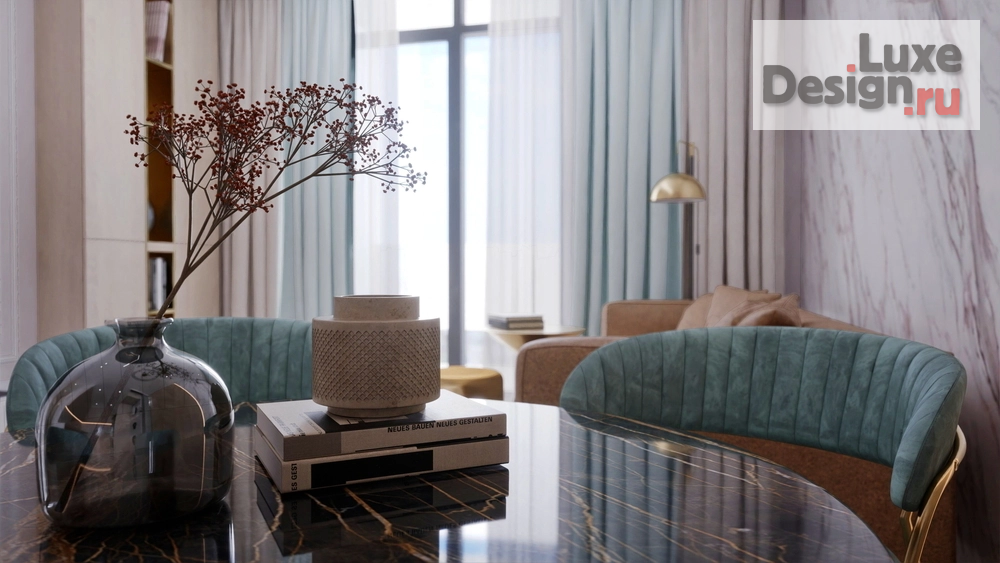 Дизайн интерьера трехкомнатной квартиры "ЖК Гранд Империал, квартира для семьи из 3-х человек" (фото 10)