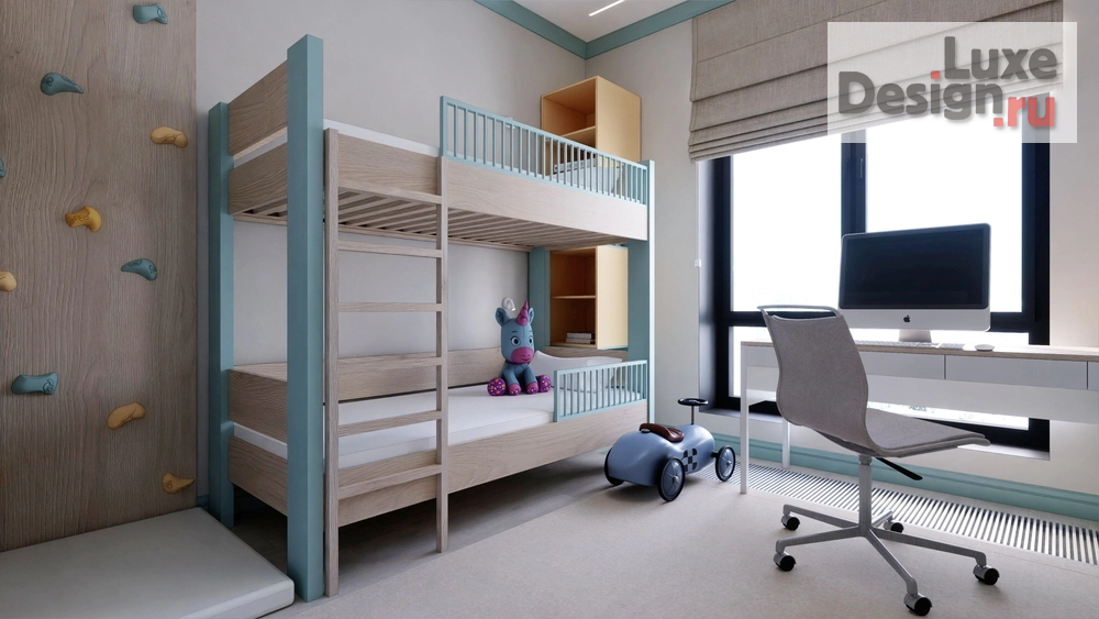 Дизайн интерьера трехкомнатной квартиры "ЖК Гранд Империал, квартира для семьи из 3-х человек" (фото 16)