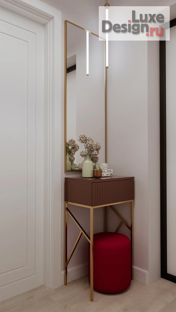 Дизайн интерьера трехкомнатной квартиры "ЖК Гранд Империал, квартира для семьи из 3-х человек" (фото 21)