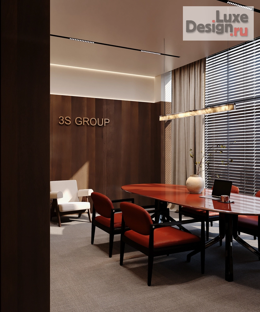 Дизайн интерьера офиса "Офис продаж для застройщика 3s group в Москве." (фото 17) от дизайнера Лилия Томилова Дизайн интерьера офиса "Офис продаж для застройщика 3s group в Москве." (фото 17)