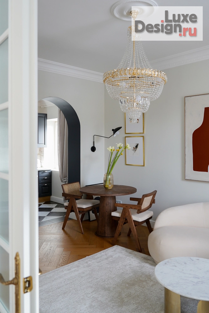 Дизайн интерьера двухкомнатной квартиры "Квартира во французском стиле." (фото 4)