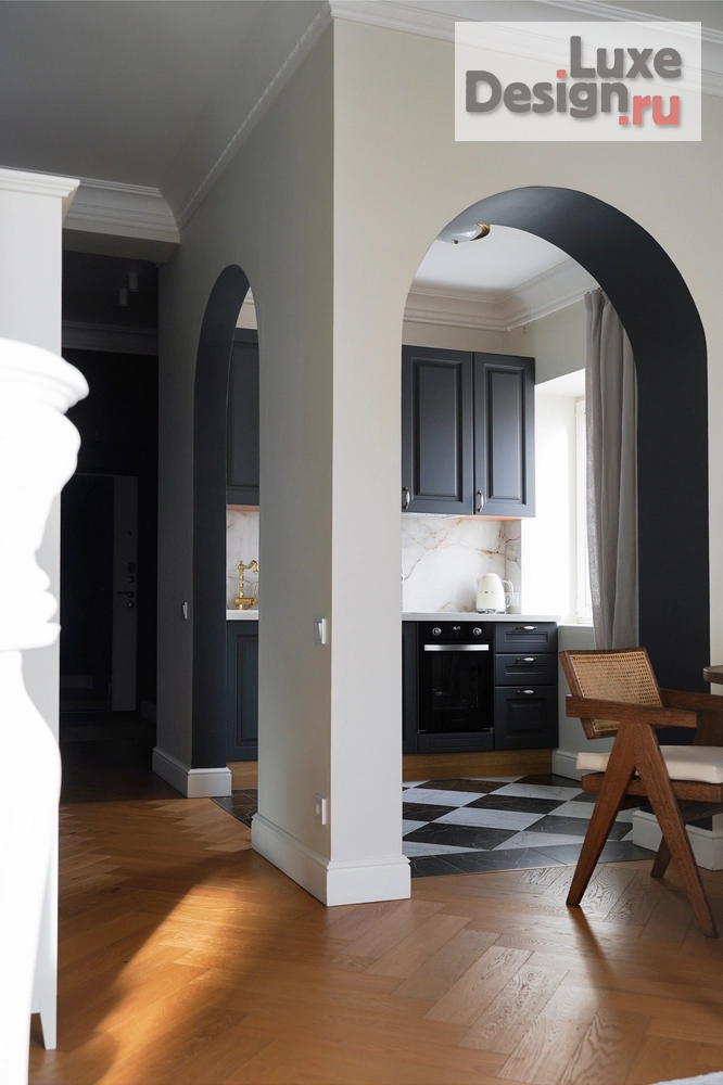 Дизайн интерьера двухкомнатной квартиры "Квартира во французском стиле." (фото 32)