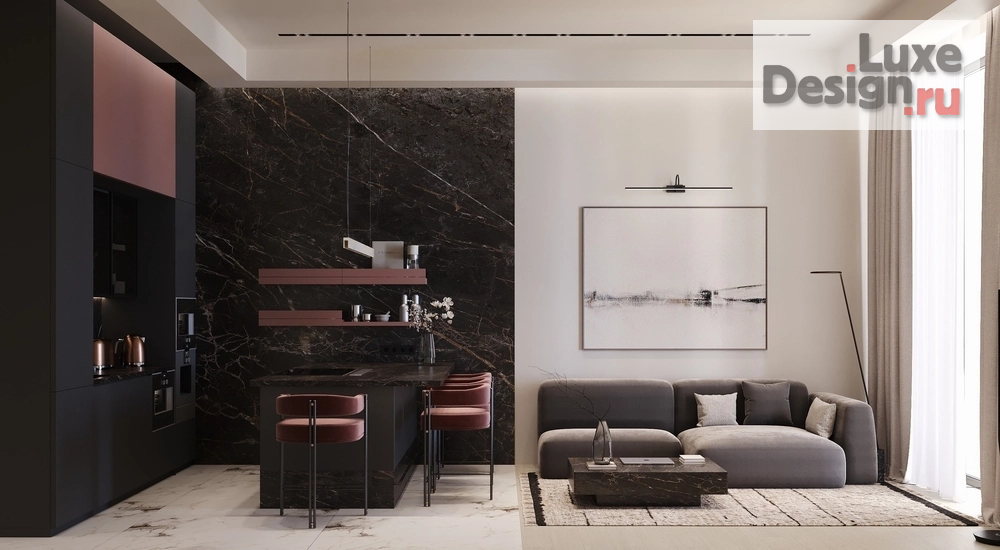 Дизайн интерьера двухкомнатной квартиры "Квартира для молодой семьи в Москве." (фото 6)