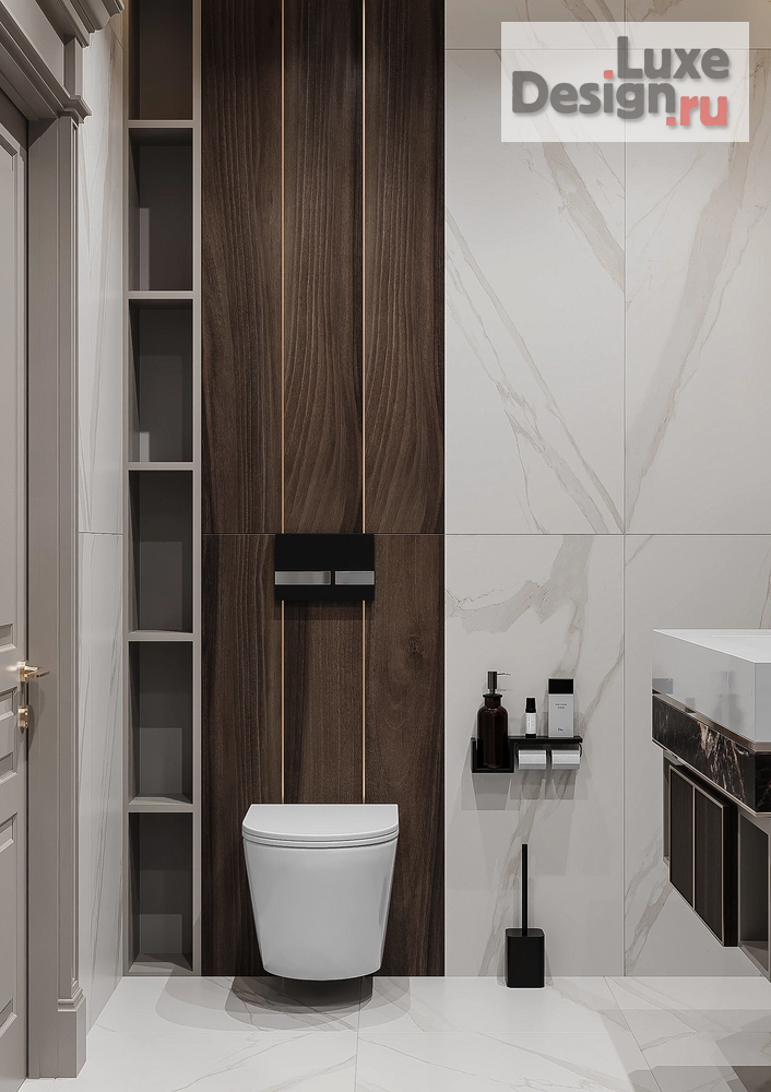 Дизайн интерьера трехкомнатной квартиры "Квартира, ул. Марата 21 (г. Курск)" (фото 24)