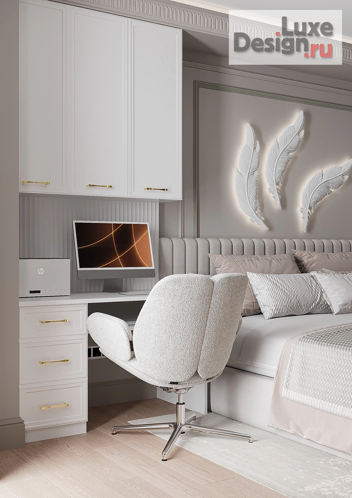 Дизайн интерьера трехкомнатной квартиры "Квартира, ул. Марата 21 (г. Курск)" (фото 15)