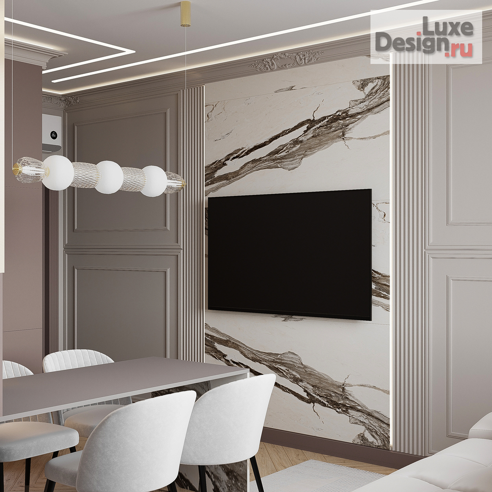 Дизайн интерьера трехкомнатной квартиры "ЖК "Варшавская Live"" (фото 10)