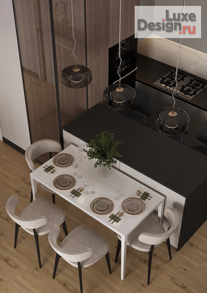 Дизайн интерьера частного дома "ЖК Клюква" (фото 11)